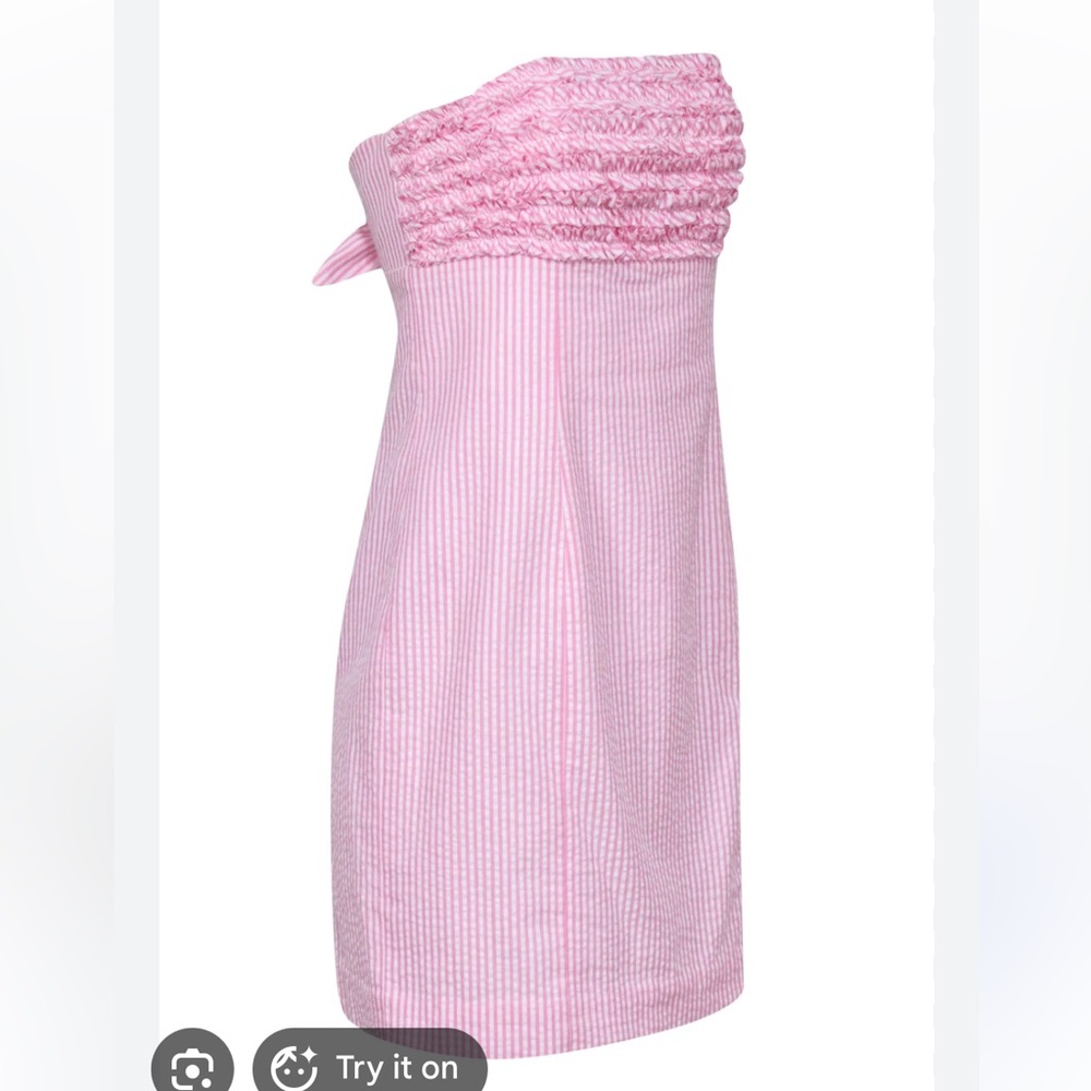 Lilly Pulitzer Pink Strapless Dress